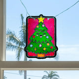 Ooly Scratch & Scribble Mini Window Banner Kit - Festive Friends