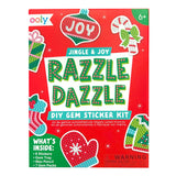 Ooly Razzle Dazzle Mini DIY Gem Sticker Kit - Jingle & Joy