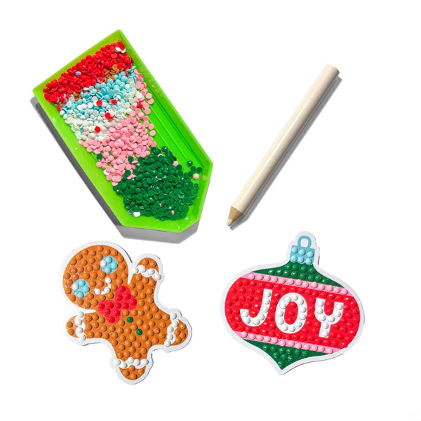 Ooly Razzle Dazzle Mini DIY Gem Sticker Kit - Jingle & Joy
