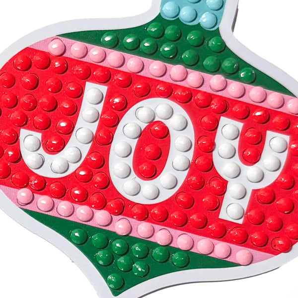 Ooly Razzle Dazzle Mini DIY Gem Sticker Kit - Jingle & Joy