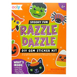 Ooly Razzle Dazzle DIY Gem Art Sticker Kit - Spooky Fun Halloween
