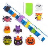 Ooly Razzle Dazzle DIY Gem Art Sticker Kit - Spooky Fun Halloween