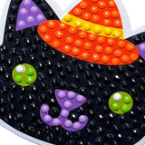 Ooly Razzle Dazzle DIY Gem Art Sticker Kit - Spooky Fun Halloween