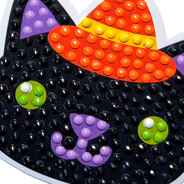 Ooly Razzle Dazzle DIY Gem Art Sticker Kit - Spooky Fun Halloween