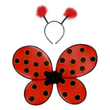 Great Pretenders Kids Costume - Ladybug Wings & Headband