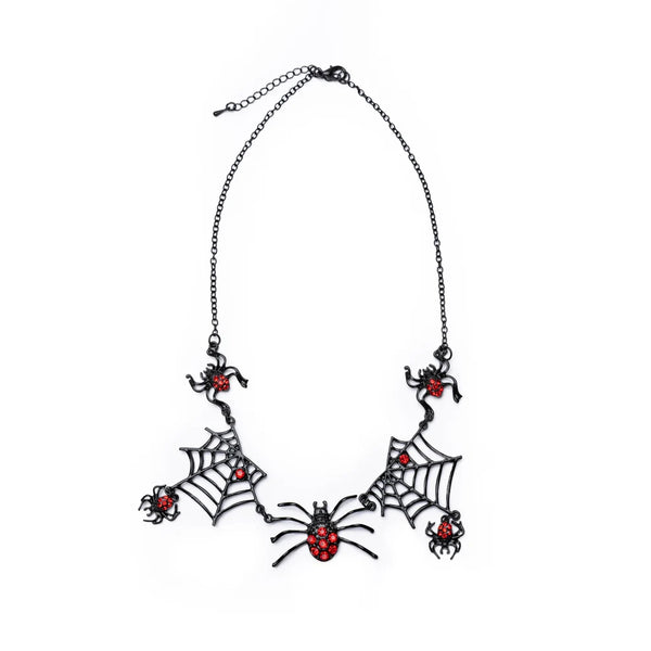 Great Pretenders Tangled Web Necklace