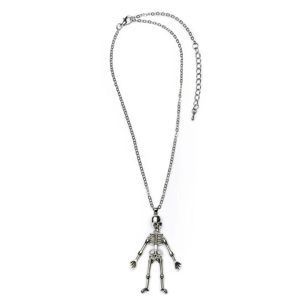 Great Pretenders Spooky Scary Skeleton Necklace