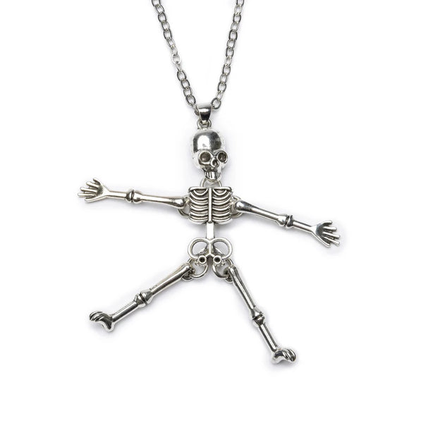 Great Pretenders Spooky Scary Skeleton Necklace