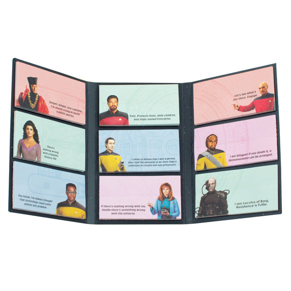 Unemployed Philosophers Guild Sticky Notes Booklet - Star Trek: The Next Generation