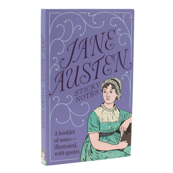 Unemployed Philosophers Guild Sticky Notes Booklet - Jane Austen