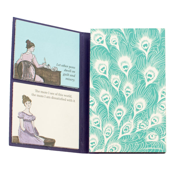 Unemployed Philosophers Guild Sticky Notes Booklet - Jane Austen