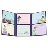 Unemployed Philosophers Guild Sticky Notes Booklet - Jane Austen