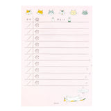 Midori Memo Pad To Do List - Cats