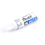 Pentel White Permanent Marker - 6.6mm Broad Point