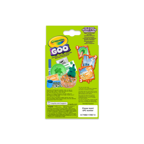 Crayola Goo Mix-In Mania Frog Playset