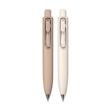 Uni-ball ONE P Gel Pen 0.5mm 2pk - Coffee & Yogurt