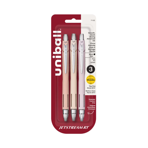 3pk of pens on a white background 