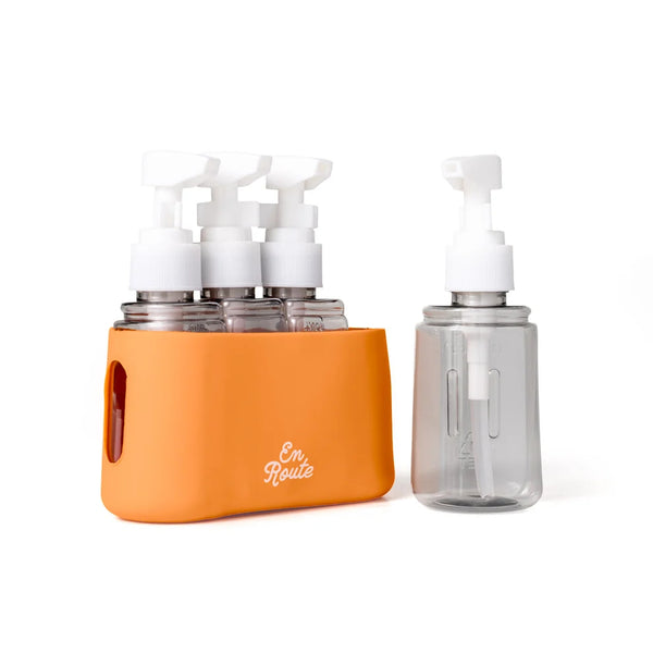 En Route Bon Voyage 4pc Travel Bottle Set