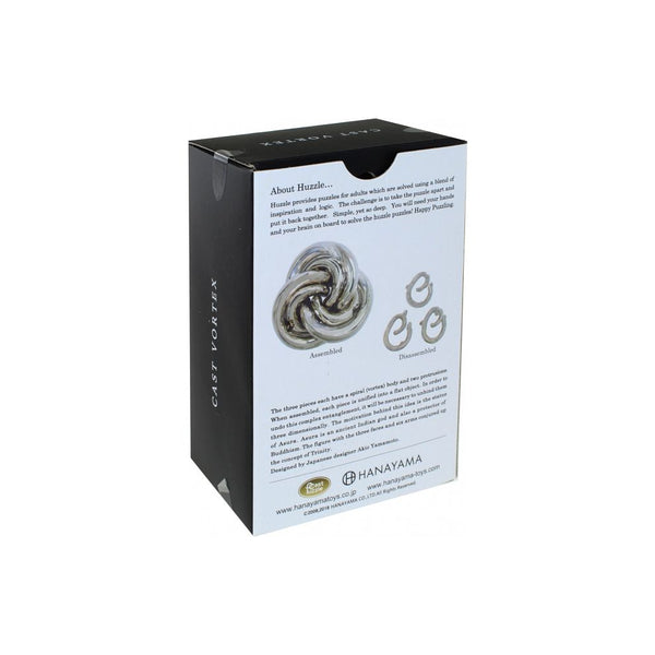 Puzzle Master Hanayama Metal Puzzle - Cast Vortex