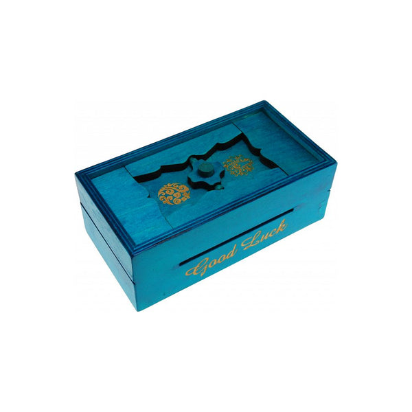Puzzle Master Secret Puzzle Box - Good Luck Bank