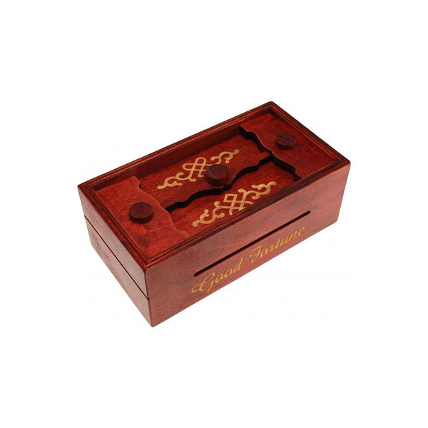 Puzzle Master Secret Puzzle Box - Good Fortune Bank