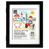 Kiera Grace Kids Art Display Frame & Storage Box 13.5" x 10.8"