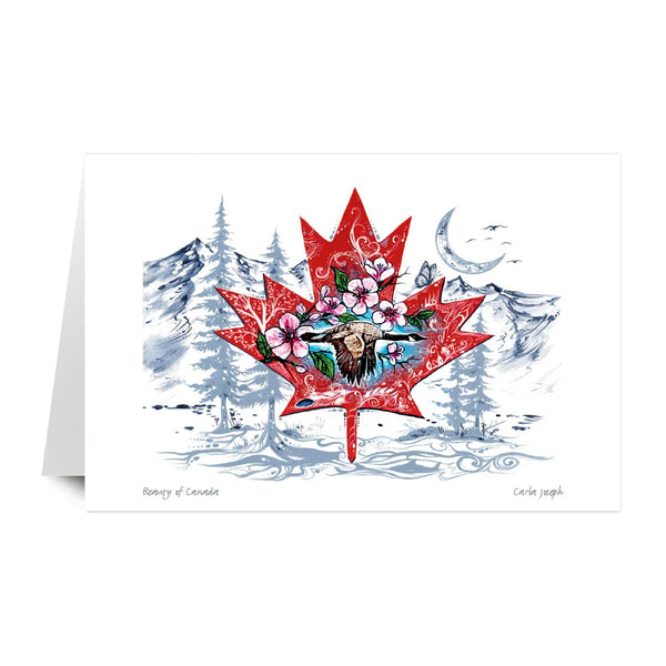 Indigenous Collection Greeting Card - Carla Joseph: Beauty of Canada