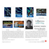 Indigenous Collection Boxed Greeting Cards (12 Set) - Ronnie Simon: Aurora Borealis