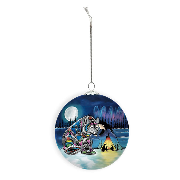 Indigenous Collection Ornament - Jessica Somers: January Moon