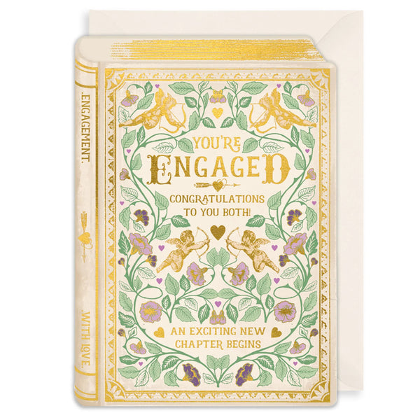 Art File Engagement Greeting Card - Exciting New Chapter