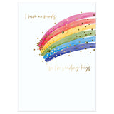 Second Nature Greeting Card - I Have No Words So I'm Sending Hugs