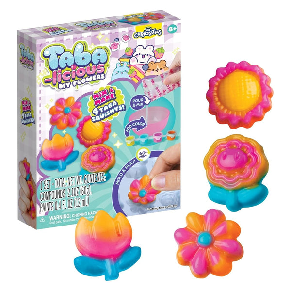 Curiosities Taba-licious DIY Squishies Kit - Flowers