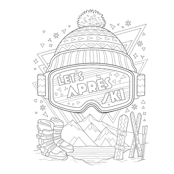 Creative Haven Colouring Book - Après All Day