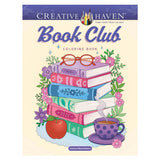 Creative Haven Colouring Book - Book Club