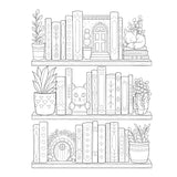 Creative Haven Colouring Book - Book Club