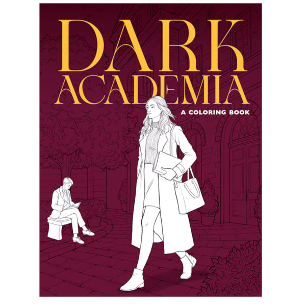 Dover Publications Dark Academia: A Colouring Book