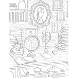 Dover Publications Dark Academia: A Colouring Book