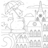 Dover Publications Creepy Cozy Gargoyles: A Colouring Book