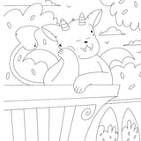 Dover Publications Creepy Cozy Gargoyles: A Colouring Book