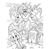 Dover Publications A Colouring Book of Cryptid Horror