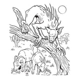 Dover Publications A Colouring Book of Cryptid Horror