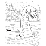 Dover Publications A Colouring Book of Cryptid Horror