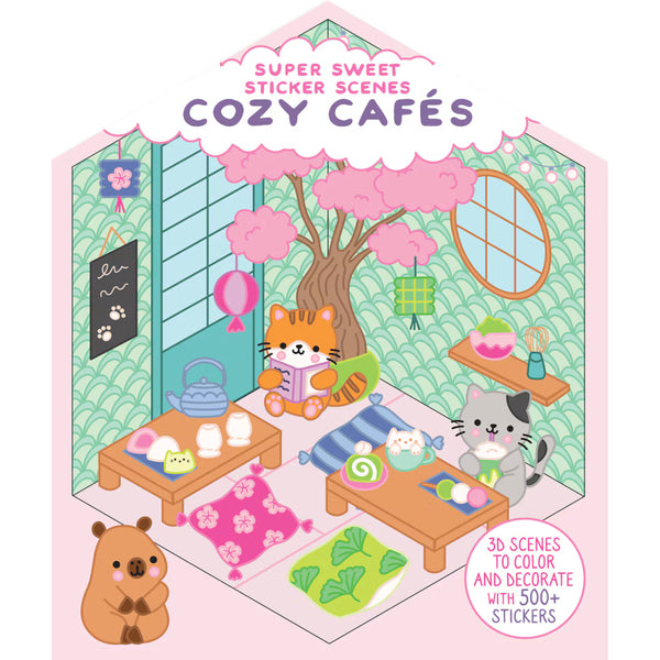 Dover Publications Super Sweet Sticker Scenes: Cozy Cafés