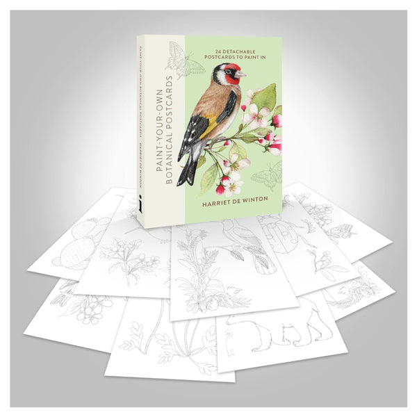 Ilex Press - Paint Your Own Botanical Postcards by Harriet de Winton