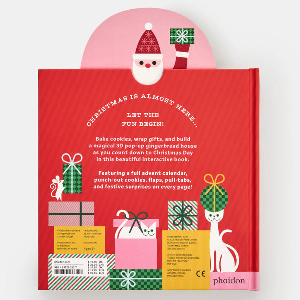 Phaidon Celebrate Christmas! An Interactive Holiday Book & Advent Calendar
