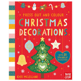 Nosy Crow - Press Out & Colour: Christmas Decorations