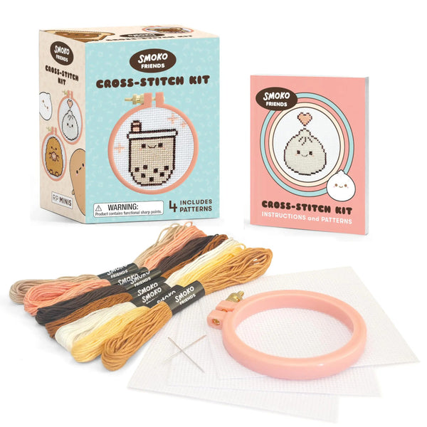 RP Minis Smoko Friends Cross-Stitch Kit