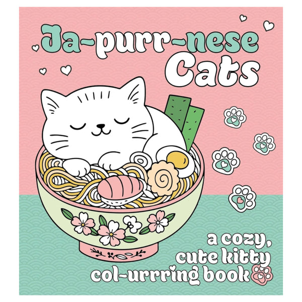 Ilex Press - Ja-purr-nese Cats Colouring Book