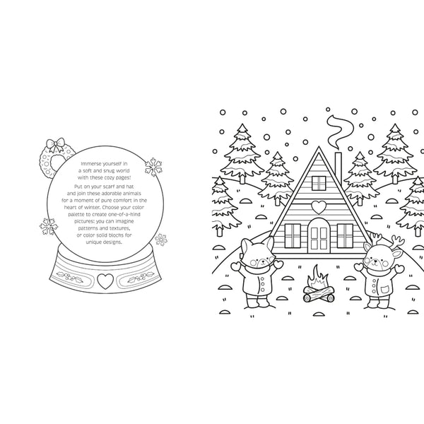Crazy Colo: Cozy Winter Colouring Book