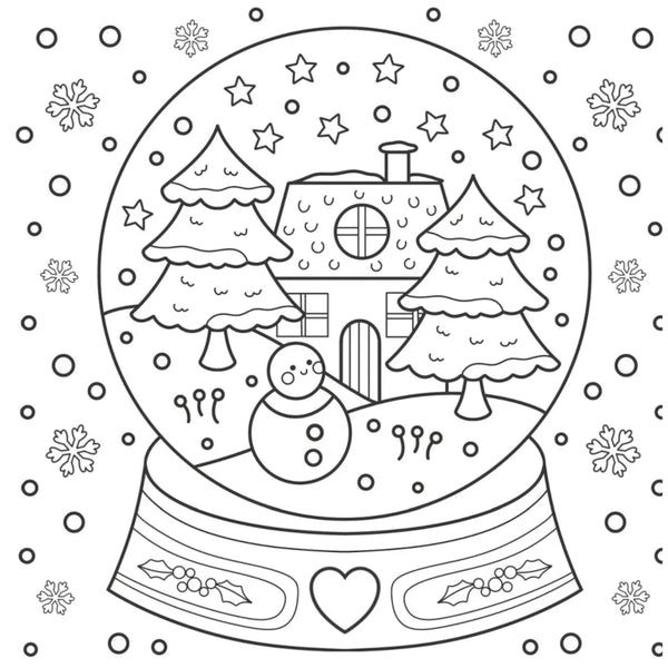 Crazy Colo: Cozy Winter Colouring Book